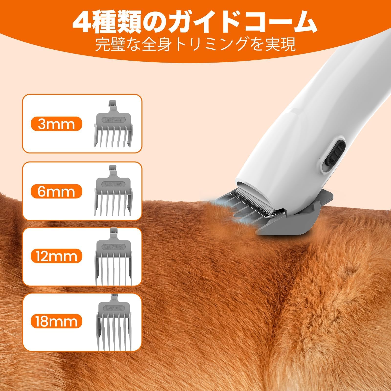 Amazon.co.jp: 犬用バリカン 12000Pa 超強力吸引 グルーミングと掃除機